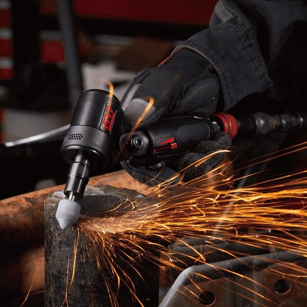 Pneum. šlifavimo mašinėlė 6mm vartoma galva 1