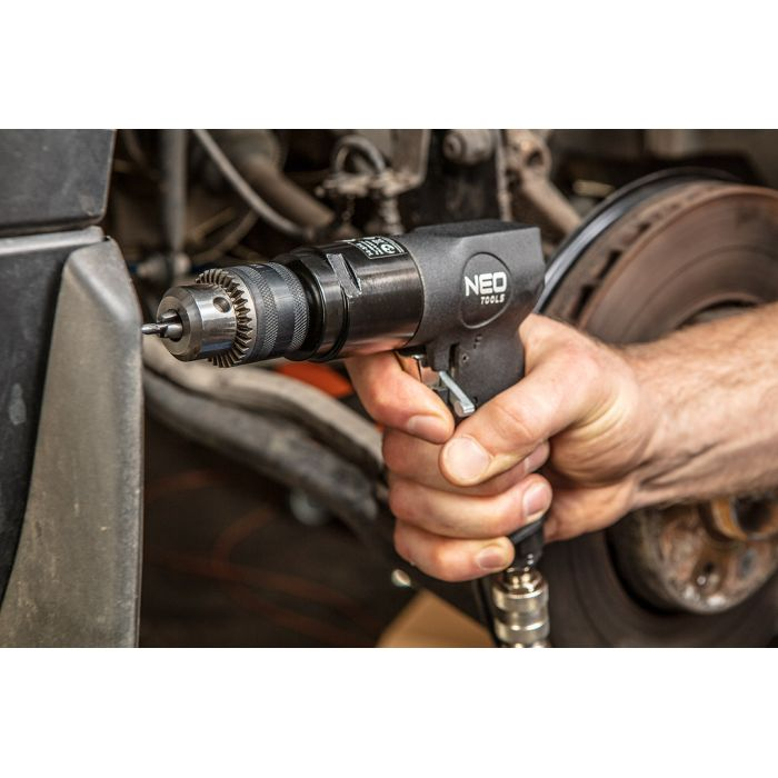 Pneumatinis gręžtuvas Neo 14-514, 10 mm, 1800 aps./min, su reversu, minkšta rankena 6 Pneumatinis gręžtuvas Neo 14-514, 10 mm, 1800 aps./min, su reversu, minkšta rankena 6