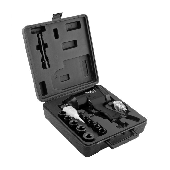 Pneumatinis smūginis veržliaraktis Neo 14-502, 1/2" 320Nm + smūginės galvutės