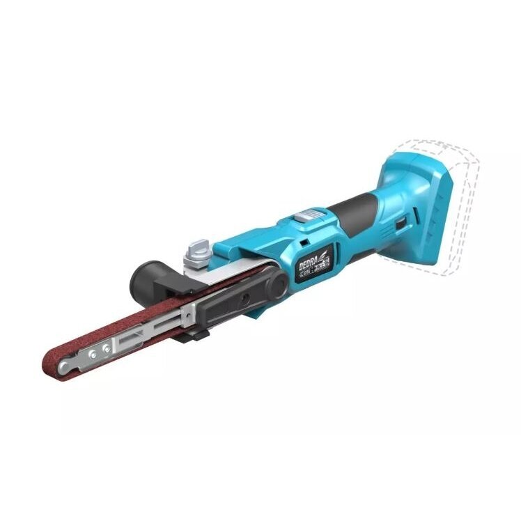 Akumuliatorinis juostinis šlifuoklis DEDRA DED6917, SAS+ALL 18V, (be akum. ir krov.)