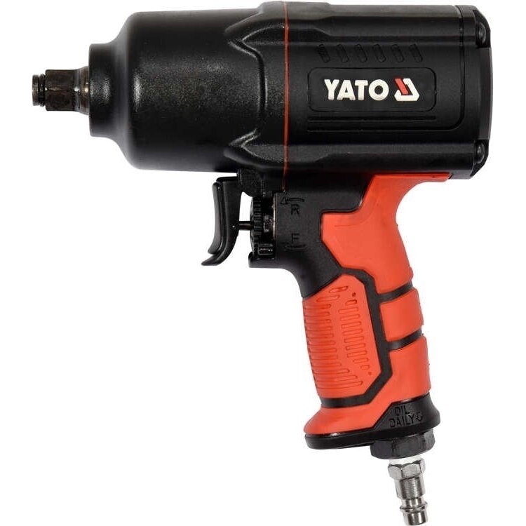 Pneumatinis smūginis veržliasukis Yato YT-09544, 1/2", 1700 Nm 1 Pneumatinis smūginis veržliasukis Yato YT-09544, 1/2", 1700 Nm 1