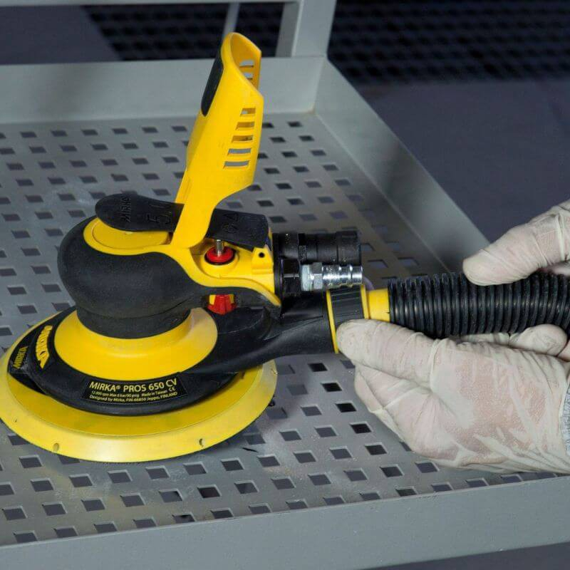 Pneumatinis ekscentrinis šlifuoklis Mirka PROS 680CV, 150 mm, 270 W 7 Pneumatinis ekscentrinis šlifuoklis Mirka PROS 680CV, 150 mm, 270 W 7