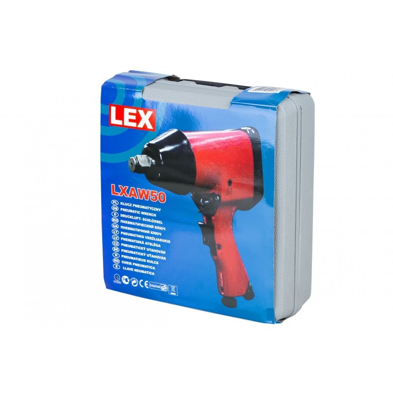 Pneumatinis smūginis veržliaraktis, 12,5 mm, (1/2"),17 vnt. 10 Pneumatinis smūginis veržliaraktis, 12,5 mm, (1/2"),17 vnt. 10