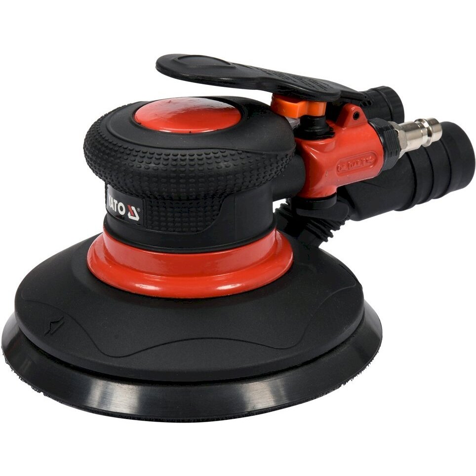 Pneumatinis poliruoklis / šlifuoklis su nusiurbimu | 150 mm (YT-09739) Pneumatinis poliruoklis / šlifuoklis su nusiurbimu | 150 mm (YT-09739)