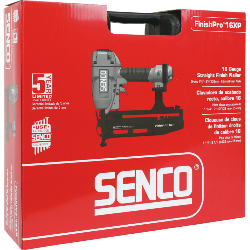 Pneumatinė viniakalė apdailos vinims Senco Finish Pro 16XP 3 Pneumatinė viniakalė apdailos vinims Senco Finish Pro 16XP 3