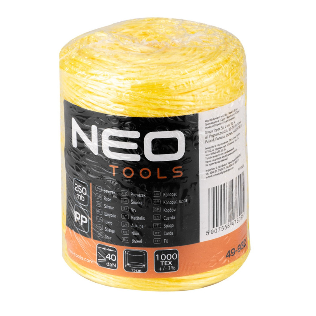 Polipropileno virvė 250 m 1 Polipropileno virvė 250 m 1