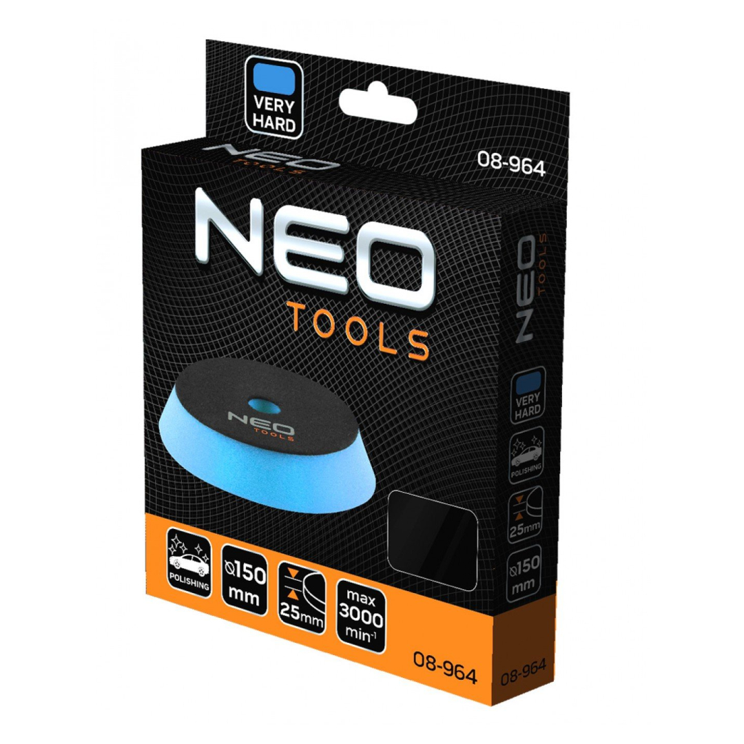 Poliravimo padas 130 x 150 mm x 25 mm, extra hard sponge 1