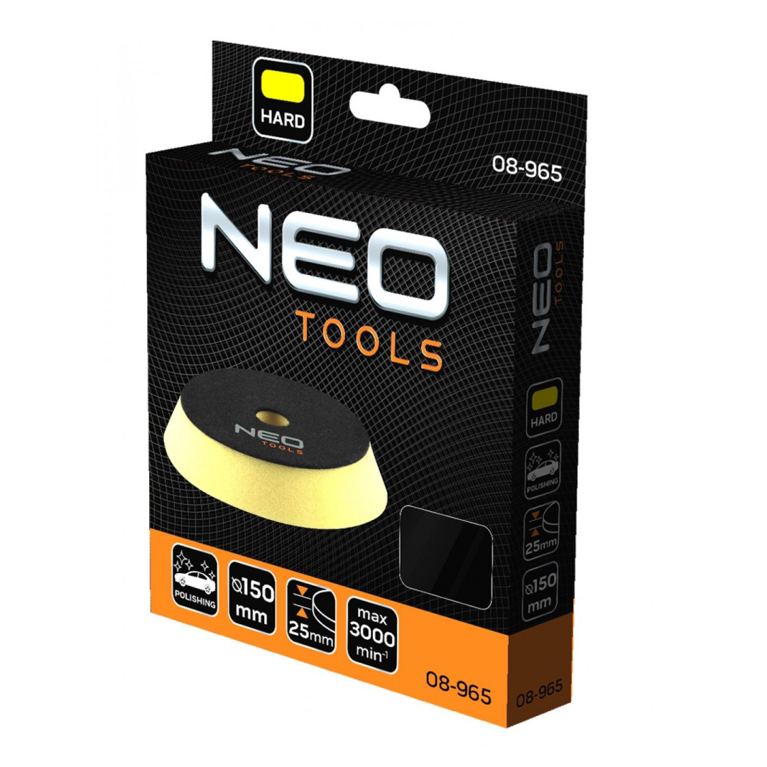 Poliravimo padas 130 x 150 mm x 25 mm, hard sponge 1 Poliravimo padas 130 x 150 mm x 25 mm, hard sponge 1