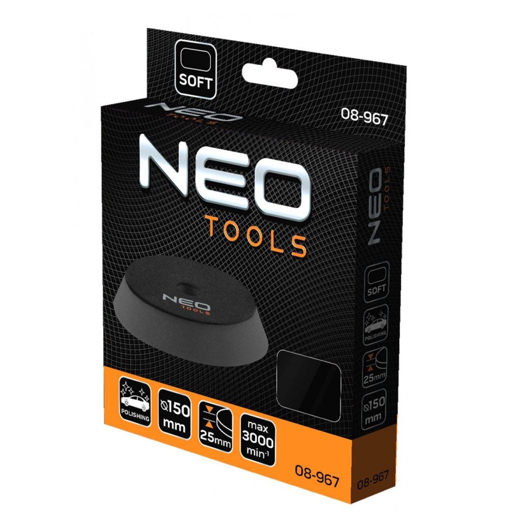 Poliravimo padas 130 x 150 mm x 25 mm, soft sponge 1