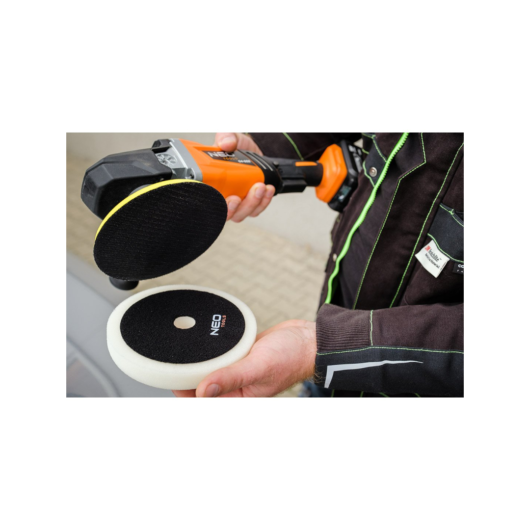 Poliravimo padas 150 x 150 mm x 25 mm, abrazyvinė kempinė 2