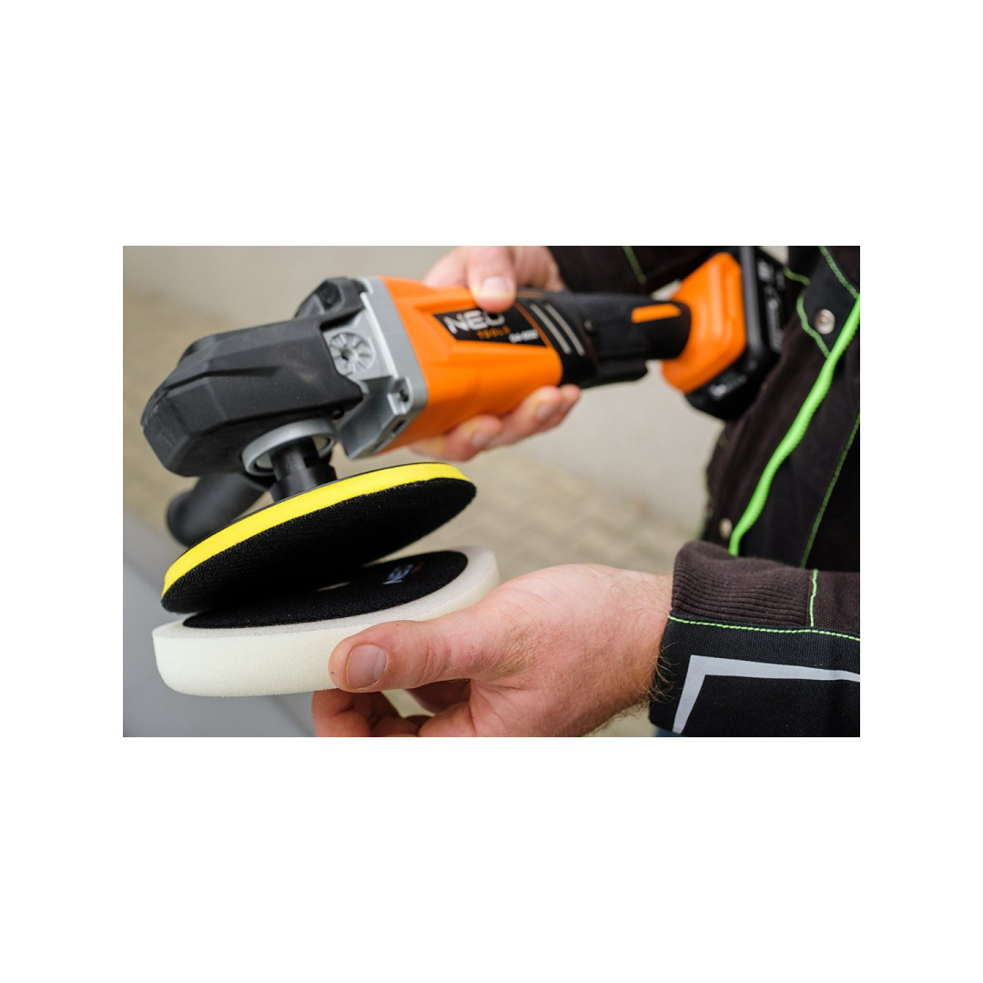 Poliravimo padas 150 x 150 mm x 25 mm, abrazyvinė kempinė 3