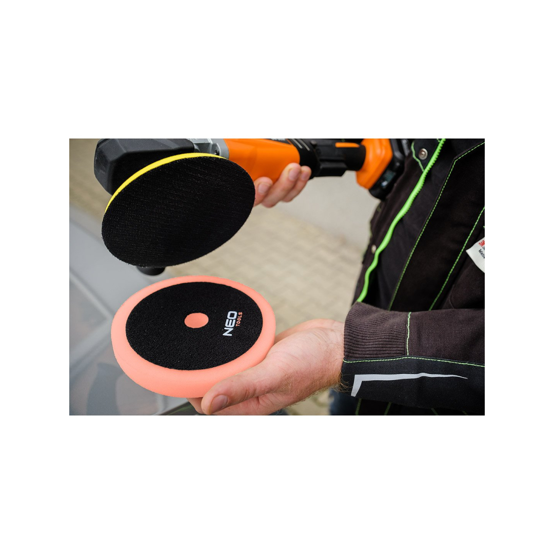 Poliravimo padas 150 x 150 mm x 25 mm, vidutinė kempinė 3 Poliravimo padas 150 x 150 mm x 25 mm, vidutinė kempinė 3