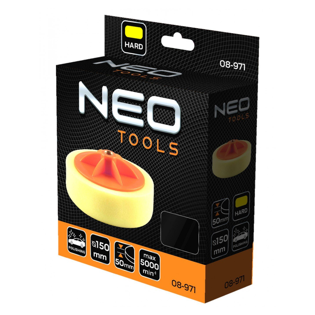 Poliravimo padas 150 x 50 mm, hard sponge, M14 1 Poliravimo padas 150 x 50 mm, hard sponge, M14 1