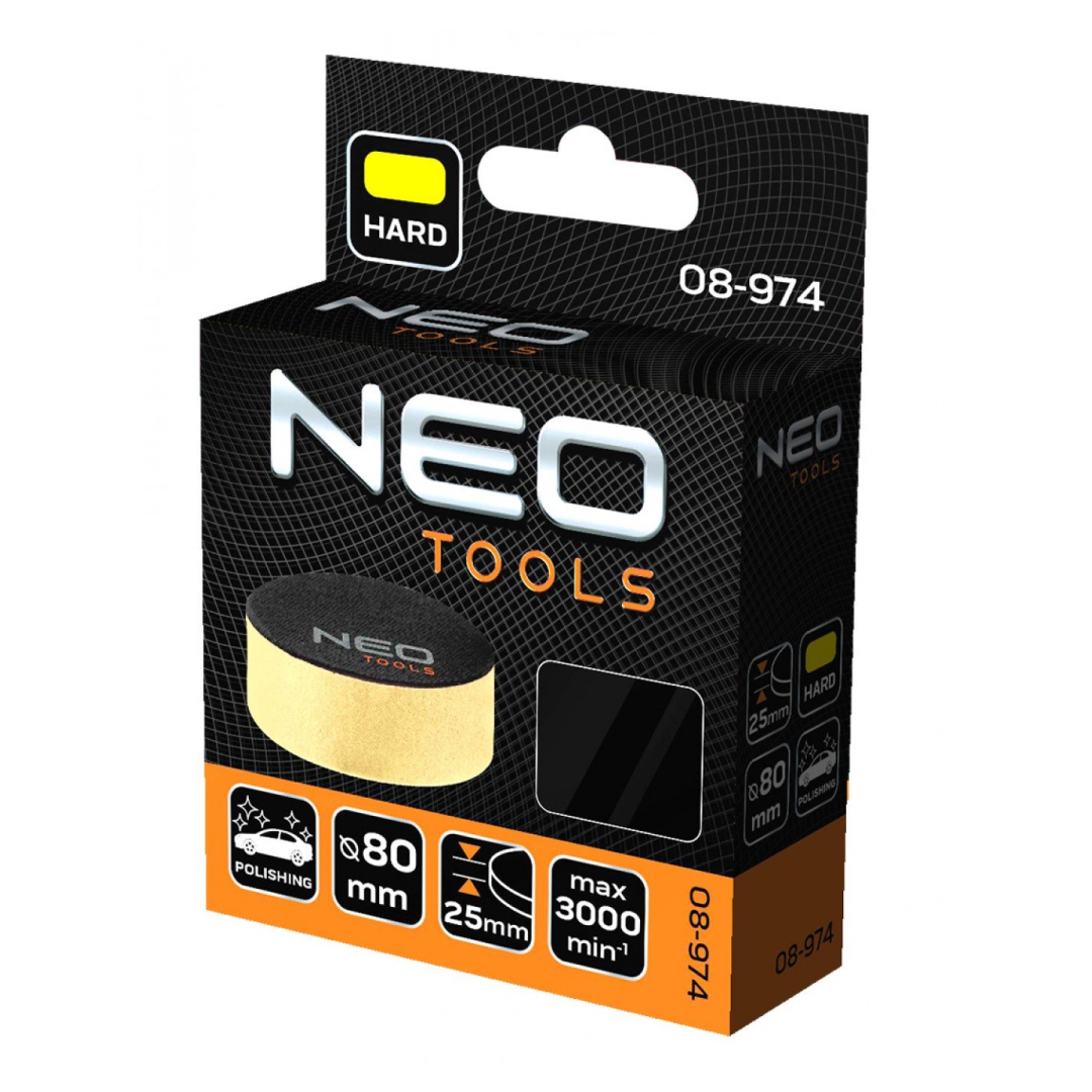 Poliravimo padas 80 x 25 mm, hard sponge 1 Poliravimo padas 80 x 25 mm, hard sponge 1