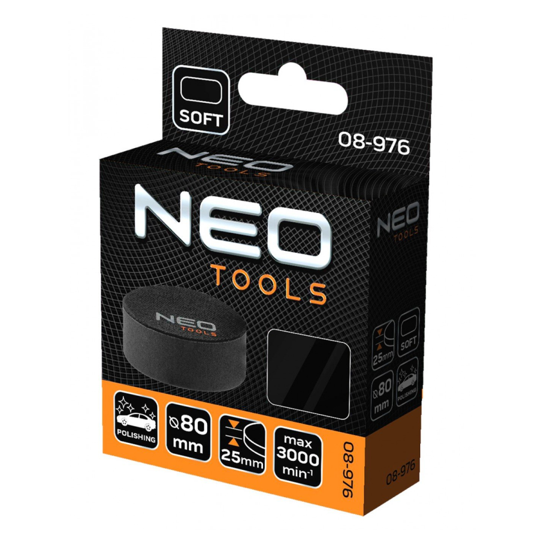 Poliravimo padas 80 x 25 mm, soft sponge 1 Poliravimo padas 80 x 25 mm, soft sponge 1