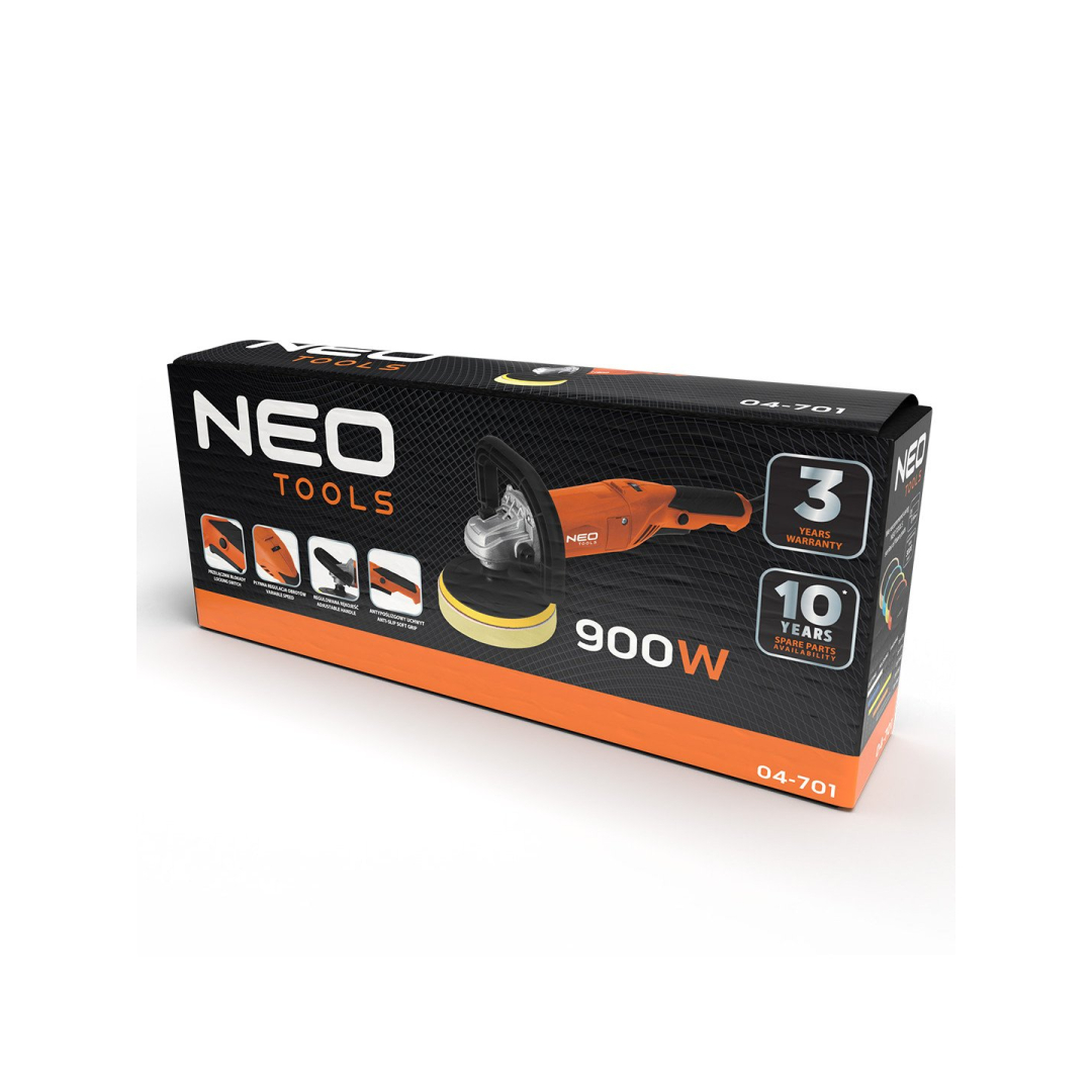 Poliruoklis NEO TOOLS 04-701, 900W, 150 mm 1 Poliruoklis NEO TOOLS 04-701, 900W, 150 mm 1