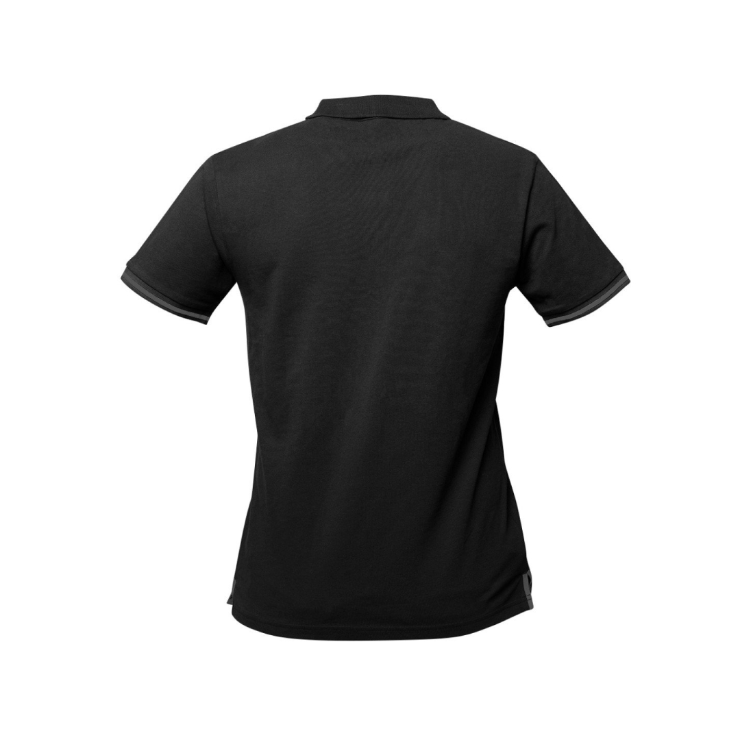 Polo marškinėliai DENIM, juodi, XL dydis 6