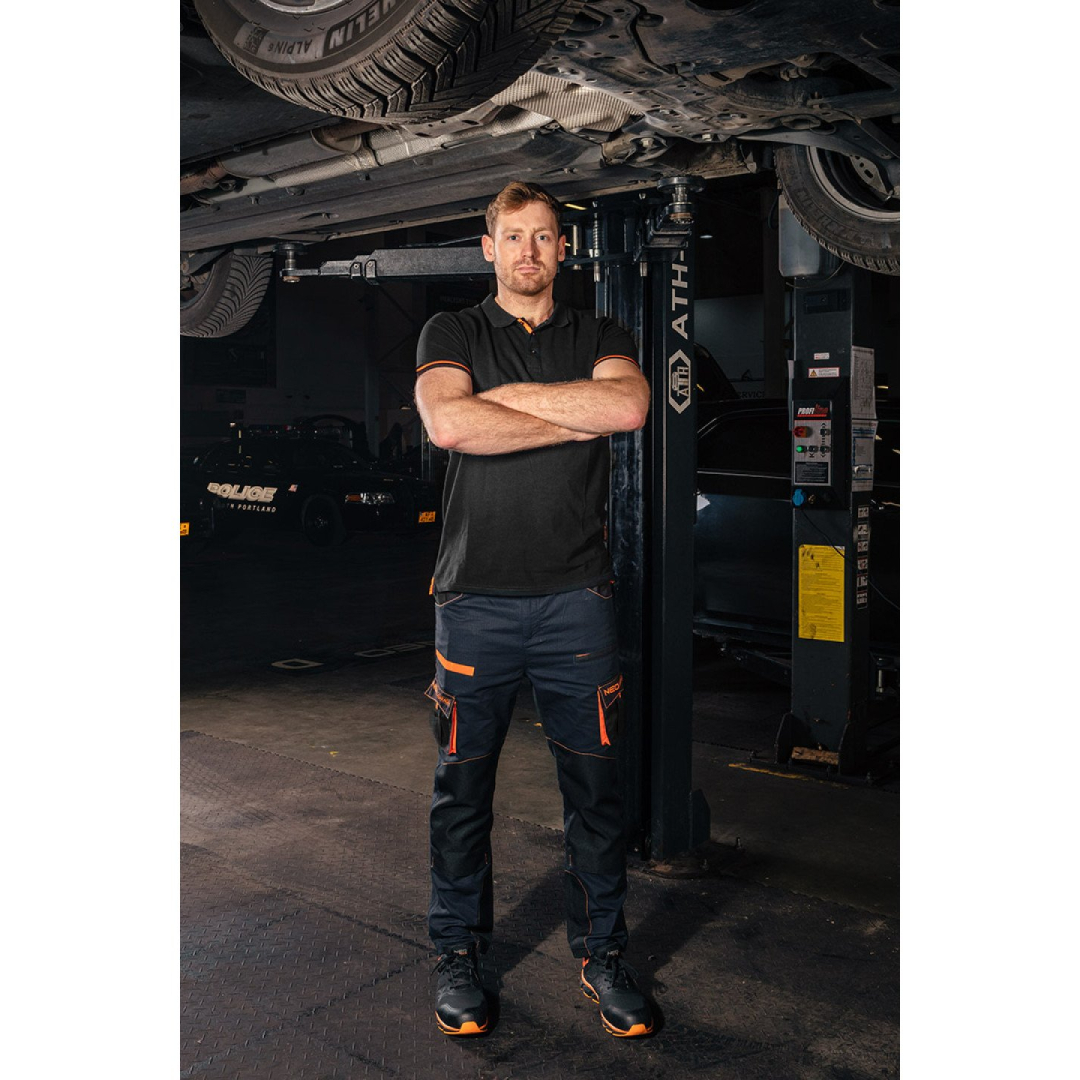 Polo marškinėliai Neo Garage, 100% medvilnė, L dydis 5 Polo marškinėliai Neo Garage, 100% medvilnė, L dydis 5