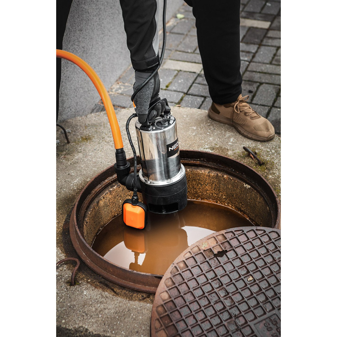 Panardinamas nešvaraus vandens siurblys NEO TOOLS 04-735, 900W 4