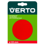 Poliravimo veltinis, prilipdomas, 125 mm.