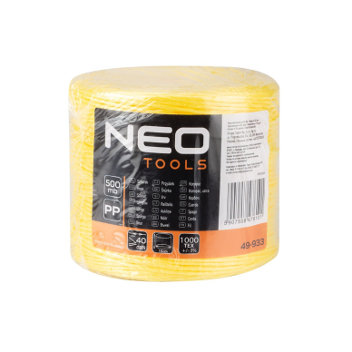 Polipropileno virvė 500 m 1 Polipropileno virvė 500 m 1