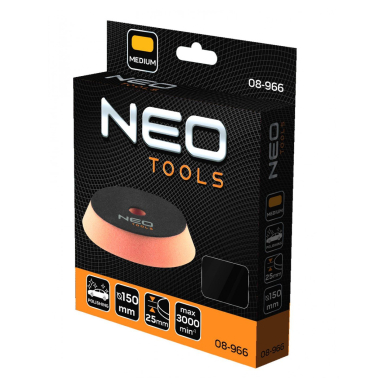 Poliravimo padas 130 x 150 mm x 25 mm, medium hard sponge 1 Poliravimo padas 130 x 150 mm x 25 mm, medium hard sponge 1