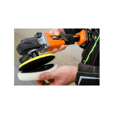 Poliravimo padas 150 x 150 mm x 25 mm, abrazyvinė kempinė 3 Poliravimo padas 150 x 150 mm x 25 mm, abrazyvinė kempinė 3