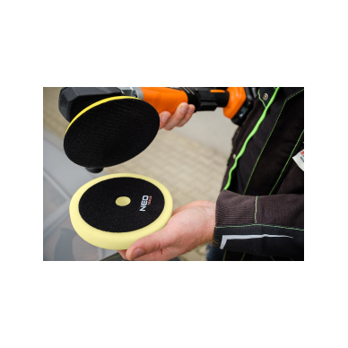 Poliravimo padas 150 x 150 mm x 25 mm, kieta kempinė 2 Poliravimo padas 150 x 150 mm x 25 mm, kieta kempinė 2