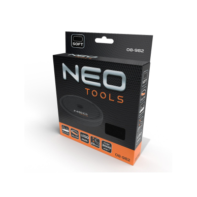 Poliravimo padas 150 x 150 mm x 25 mm, minkšta kempinė 1 Poliravimo padas 150 x 150 mm x 25 mm, minkšta kempinė 1