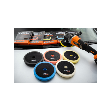 Poliravimo padas 150 x 150 mm x 25 mm, vidutinė kempinė 6 Poliravimo padas 150 x 150 mm x 25 mm, vidutinė kempinė 6