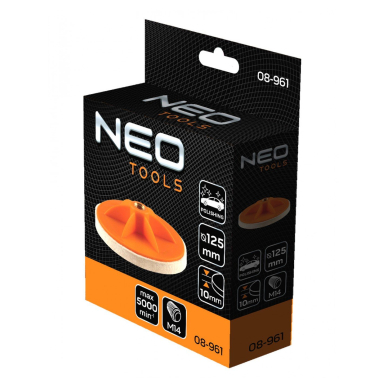 Poliravimo veltinis 125 x 10 mm, M14 1 Poliravimo veltinis 125 x 10 mm, M14 1