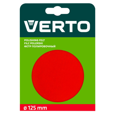 Poliravimo veltinis, prilipdomas, 125 mm. 1