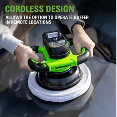 Akumuliatorinis poliruoklis Greenworks G24BU10, 24 V, (tik įrankis) 3 Akumuliatorinis poliruoklis Greenworks G24BU10, 24 V, (tik įrankis) 3