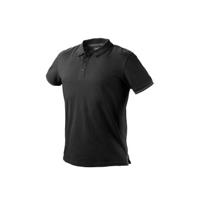 Polo marškinėliai DENIM, juodi, XL dydis