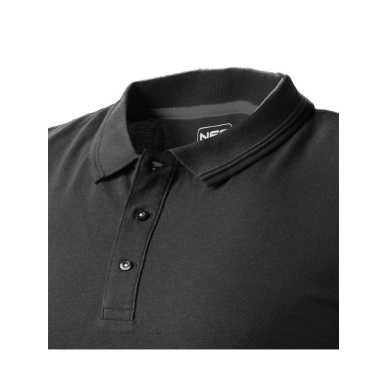 Polo marškinėliai DENIM, juodi, XXL dydis 8 Polo marškinėliai DENIM, juodi, XXL dydis 8