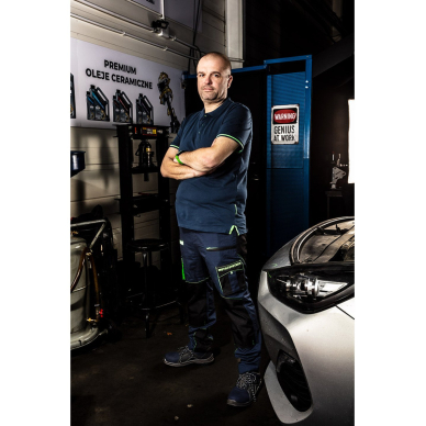 Polo marškinėliai Motosynteza, 100% medvilnė, XXL dydis 5