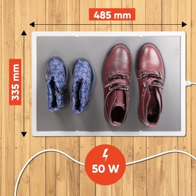 Postalinis kojų/pėdų šildytuvas MySo, 50 W 4 Postalinis kojų/pėdų šildytuvas MySo, 50 W 4