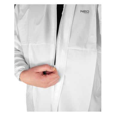 PP+PE apsauginis kombinezonas, dydis XXL/XXXL 3 PP+PE apsauginis kombinezonas, dydis XXL/XXXL 3