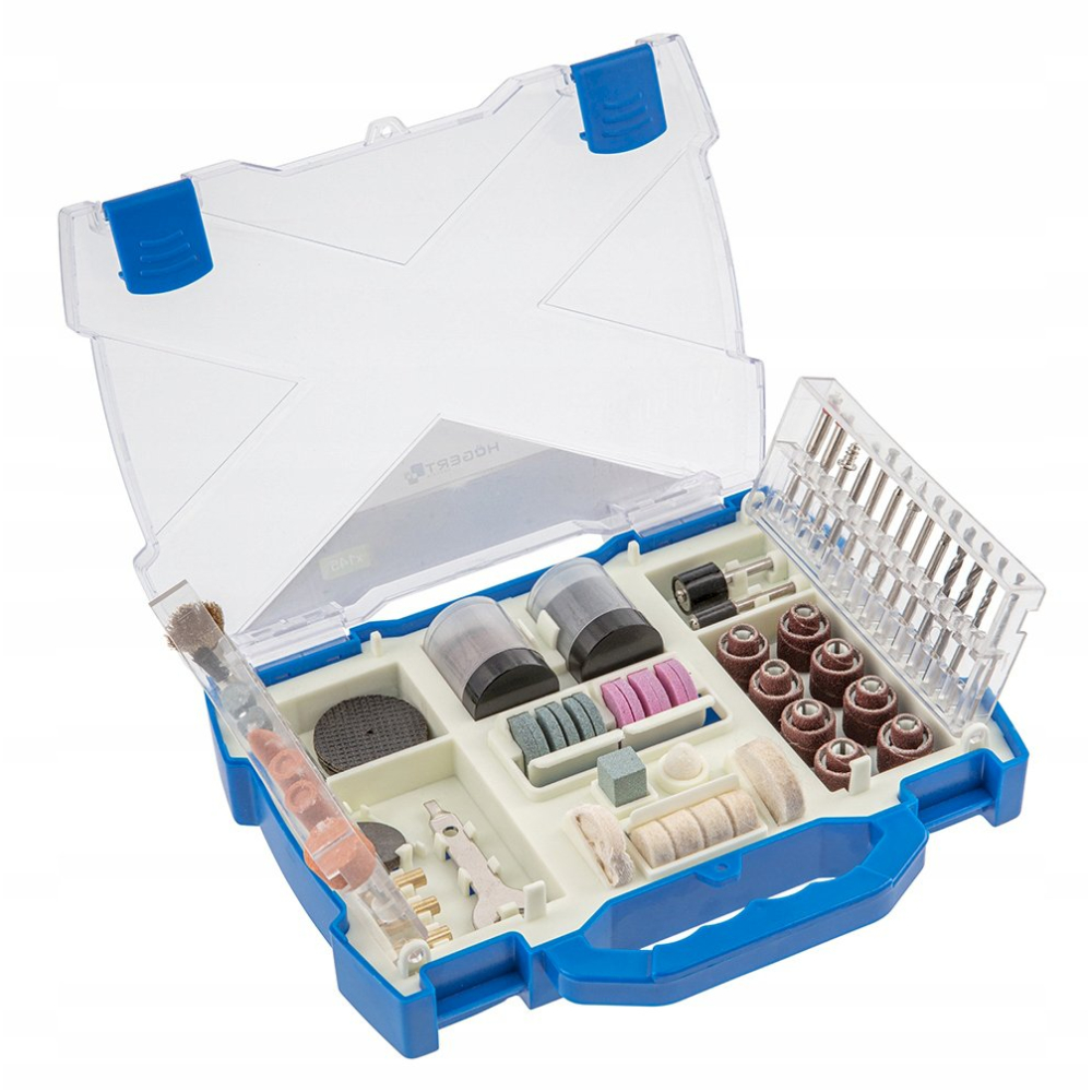 Precizinių antgalių komplektas / 145 dalių, HOGERT HT2E115 Precizinių antgalių komplektas / 145 dalių, HOGERT HT2E115