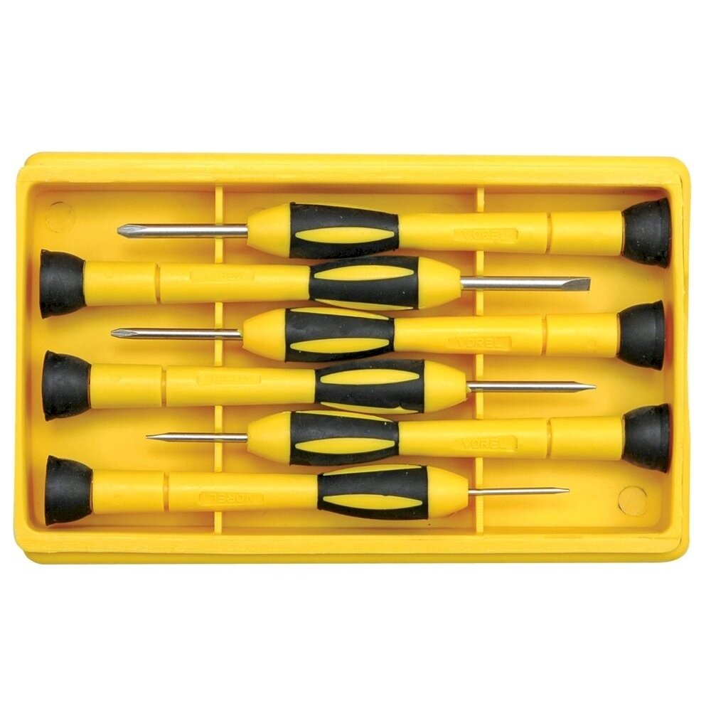 Precizinių atsuktuvų rinkinys | 6 vnt. (64553)