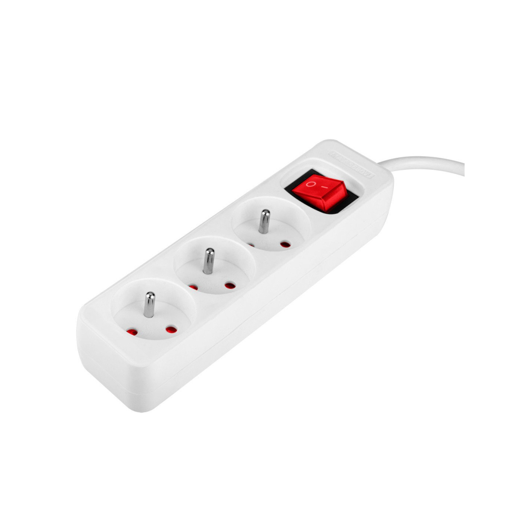 Prailginamasis laidas 1,5 m, 3x1,5 mm2, 3G, baltas, ON/OFF 4 Prailginamasis laidas 1,5 m, 3x1,5 mm2, 3G, baltas, ON/OFF 4