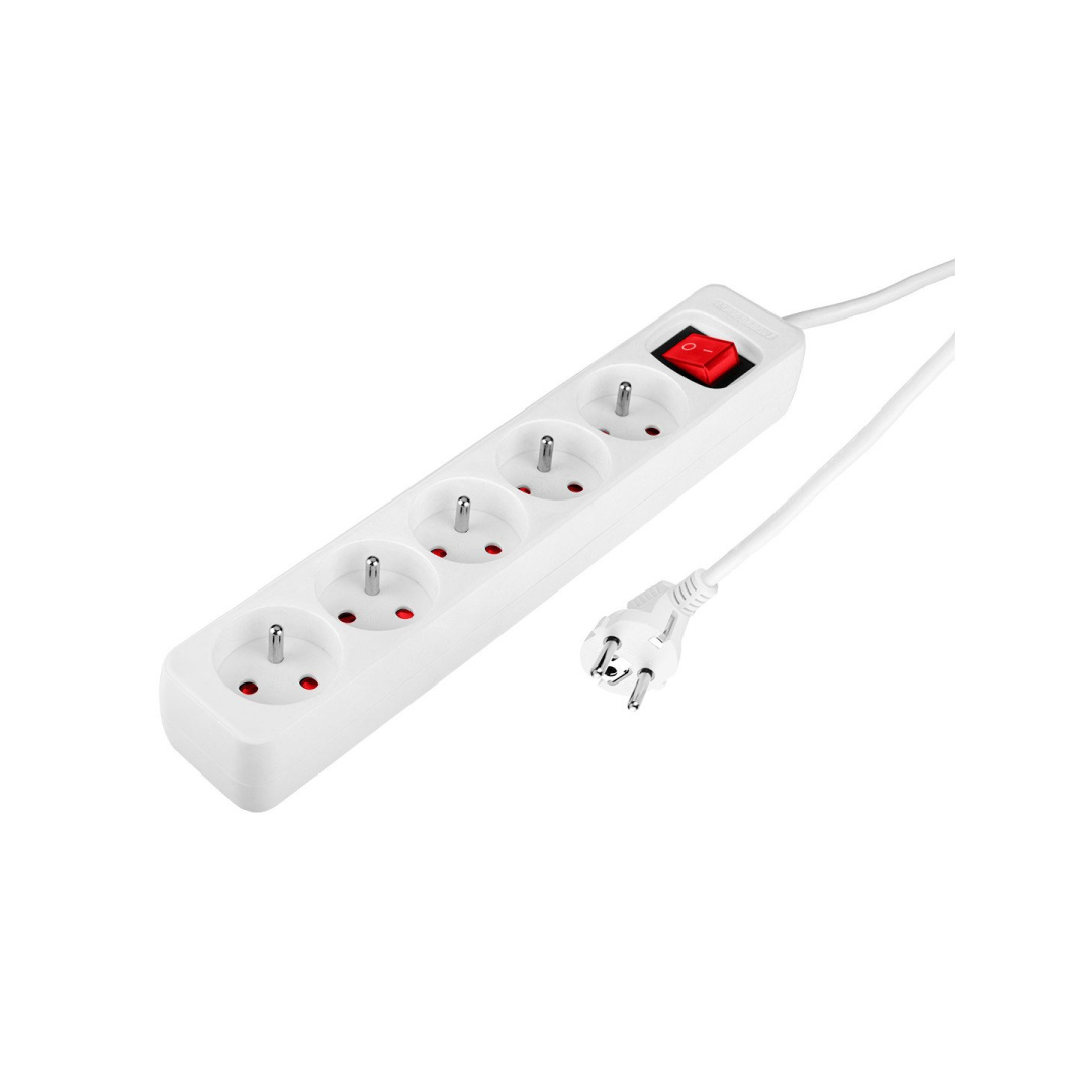 Prailginamasis laidas 3m, 3x1,5mm2, 5G, baltas, ON/OFF 5 Prailginamasis laidas 3m, 3x1,5mm2, 5G, baltas, ON/OFF 5