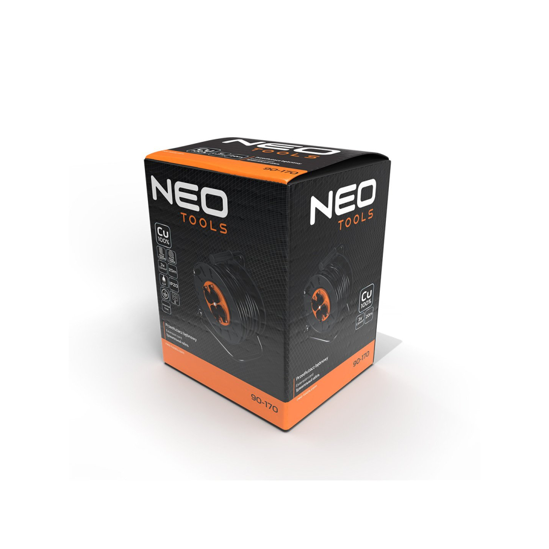 Prailginimo kabelio ritė 20m, 3x1,5mm2 1 Prailginimo kabelio ritė 20m, 3x1,5mm2 1