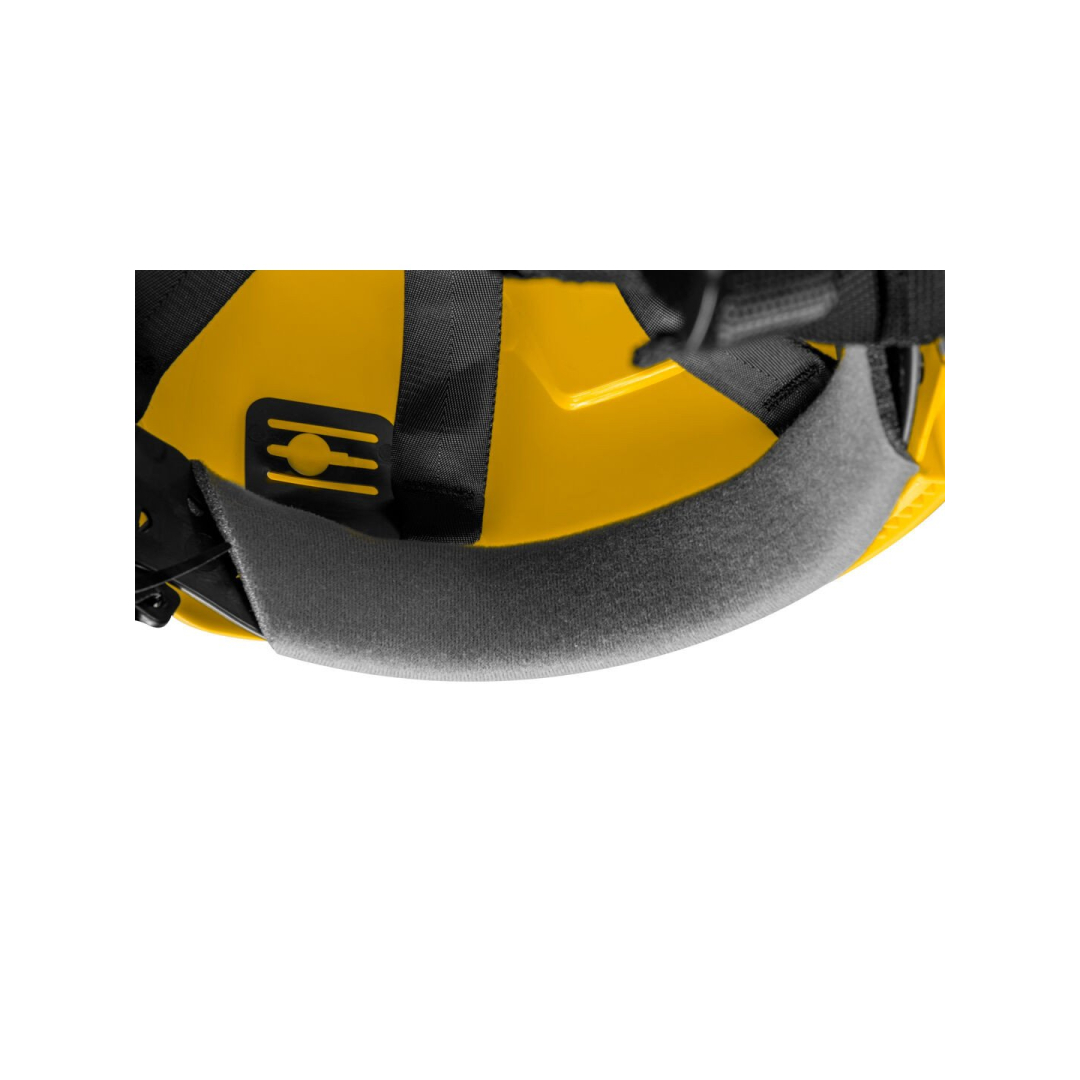 Pramoninis šalmas darbui aukštyje, geltonos spalvos 6