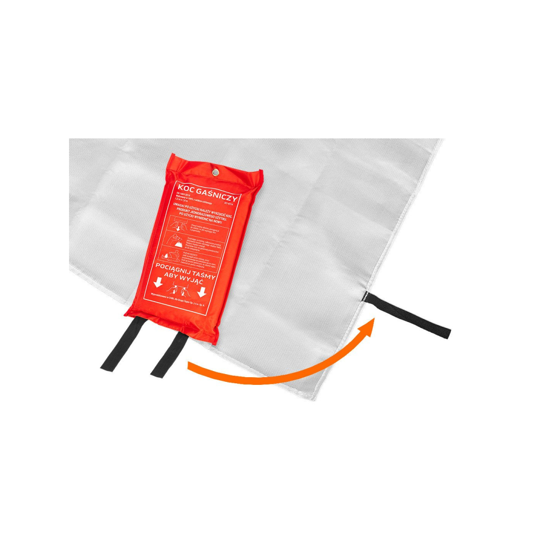 Priešgaisrinė antklodė 1. 2x1,8 m 5