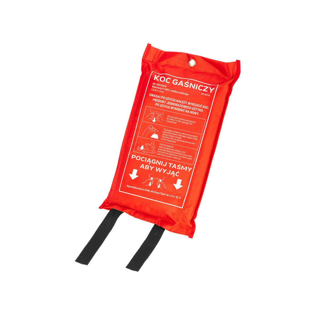 Priešgaisrinė antklodė 1. 2x1,8 m