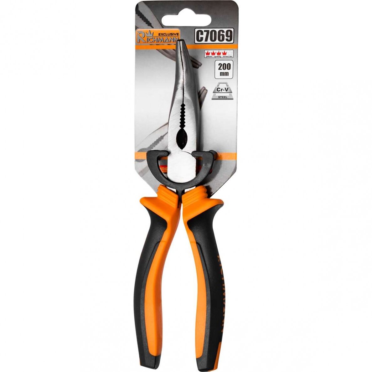 Prailg. lenkti gnybtuvai „Richmann" 200 mm 2 Prailg. lenkti gnybtuvai „Richmann" 200 mm 2