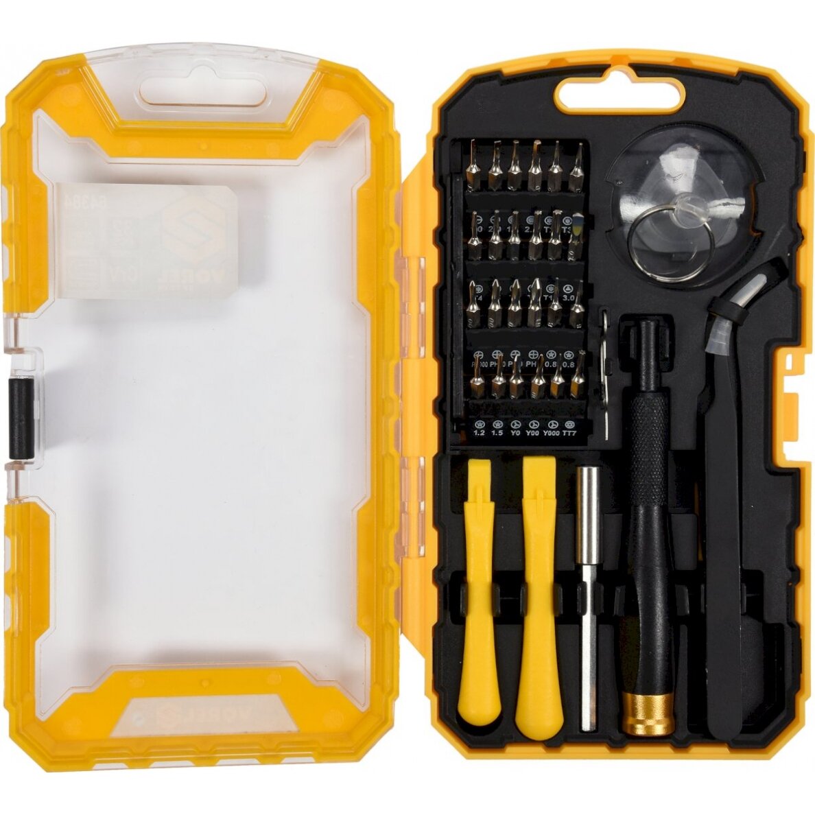 Precizinių antgalių rinkinys telefonui | 32 vnt. (64384) Precizinių antgalių rinkinys telefonui | 32 vnt. (64384)