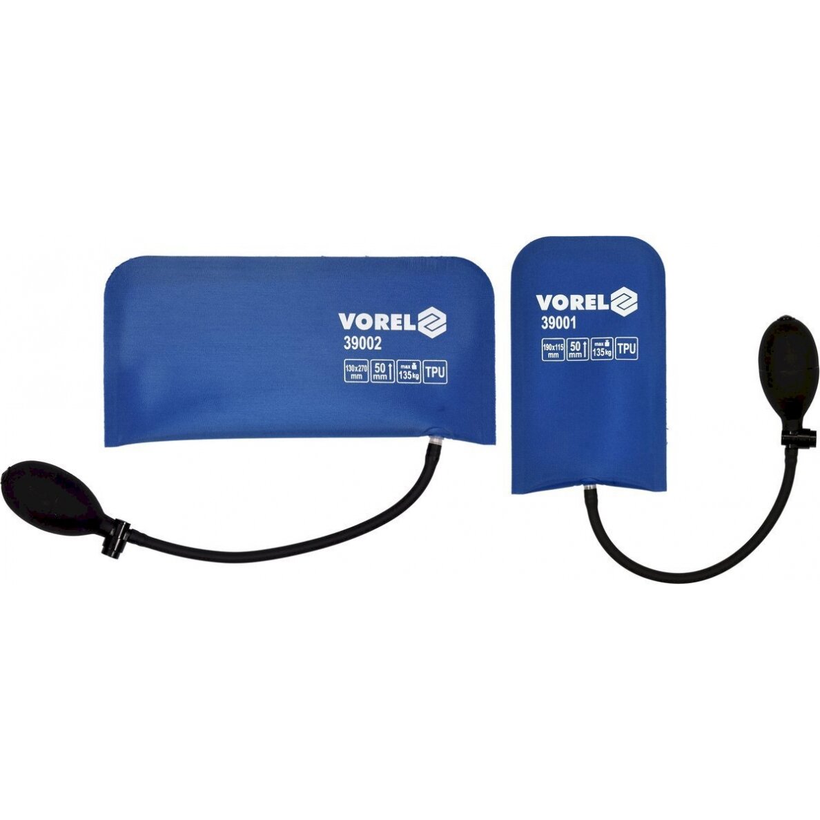 Pripučiamų pagalvių rinkinys | 190 X 115 +130 X 270 mm | 2 vnt. (39005) Pripučiamų pagalvių rinkinys | 190 X 115 +130 X 270 mm | 2 vnt. (39005)