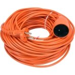 Prailginimo kabelis su lizdu 2x1 mm² 10m (oranžinis)